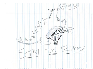 Illustration for article titled What The Internet Hath Wrought: Dinosaursf**kingrobots.com